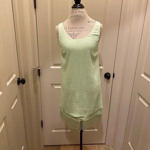 Light light green GB dress